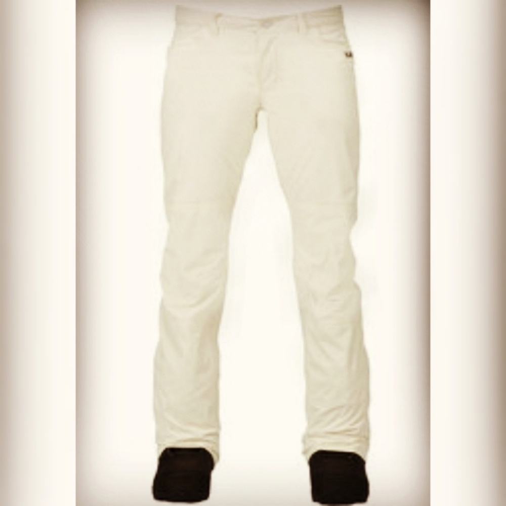 Women's Cream Snow Pants